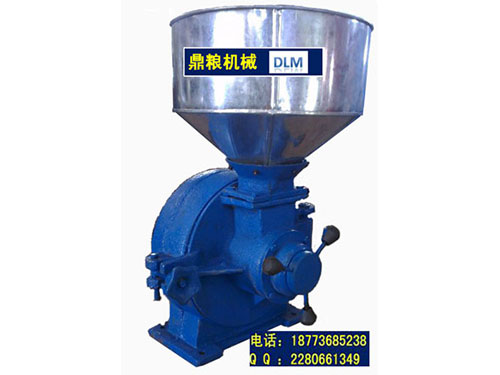 30型磨片式粉碎機(jī)、磨粉機(jī)磨粉機(jī)，磨片式，產(chǎn)量達(dá)1000公斤時(shí),粗細(xì)可調(diào)